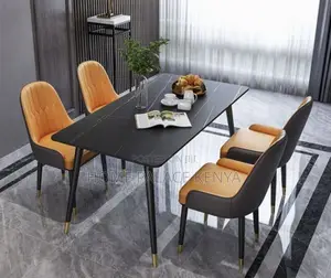 Dining Set; Luxury Modern Dining Set With Stylish Table