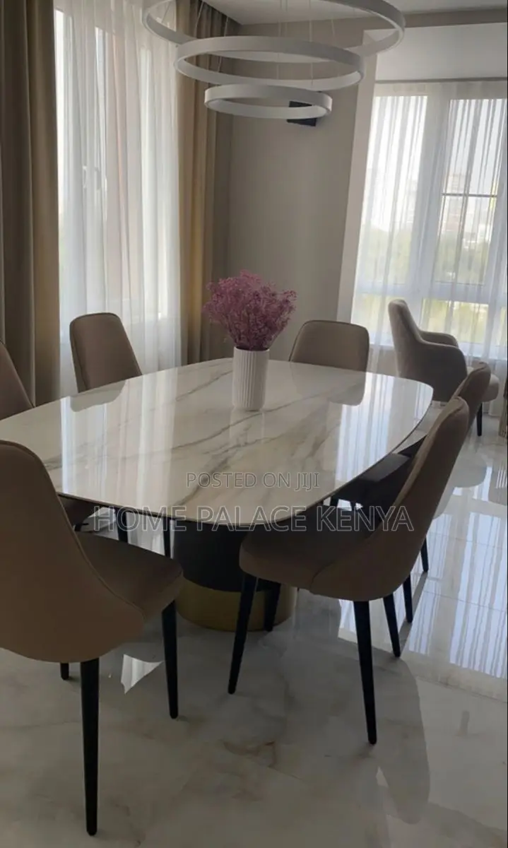 Dining Set; Luxury Modern Dining Set With Stylish Table
