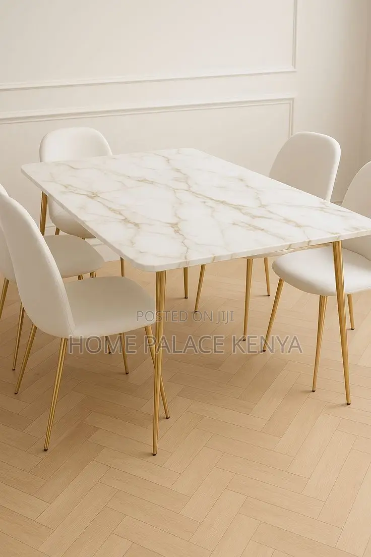 Dining Set; Luxury Modern Dining Set With Stylish Table
