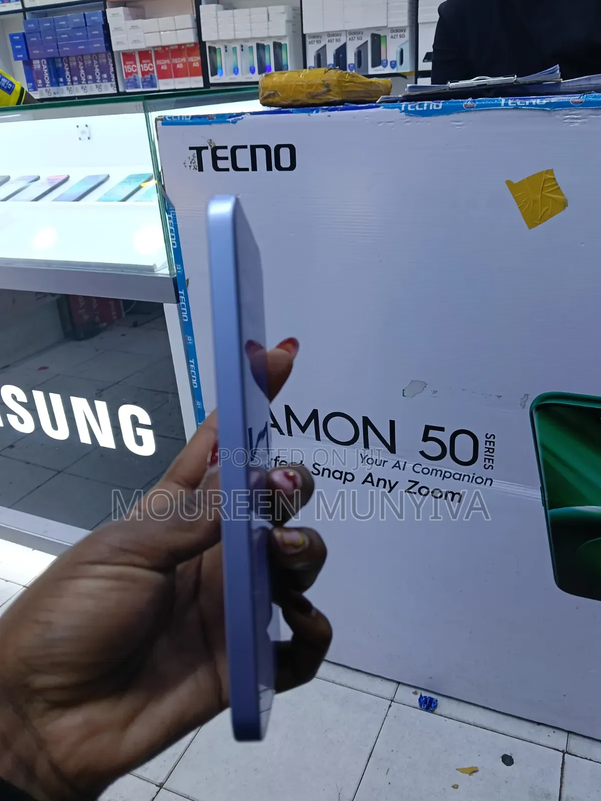 New Oppo Reno15 F 5G 512 GB Blue