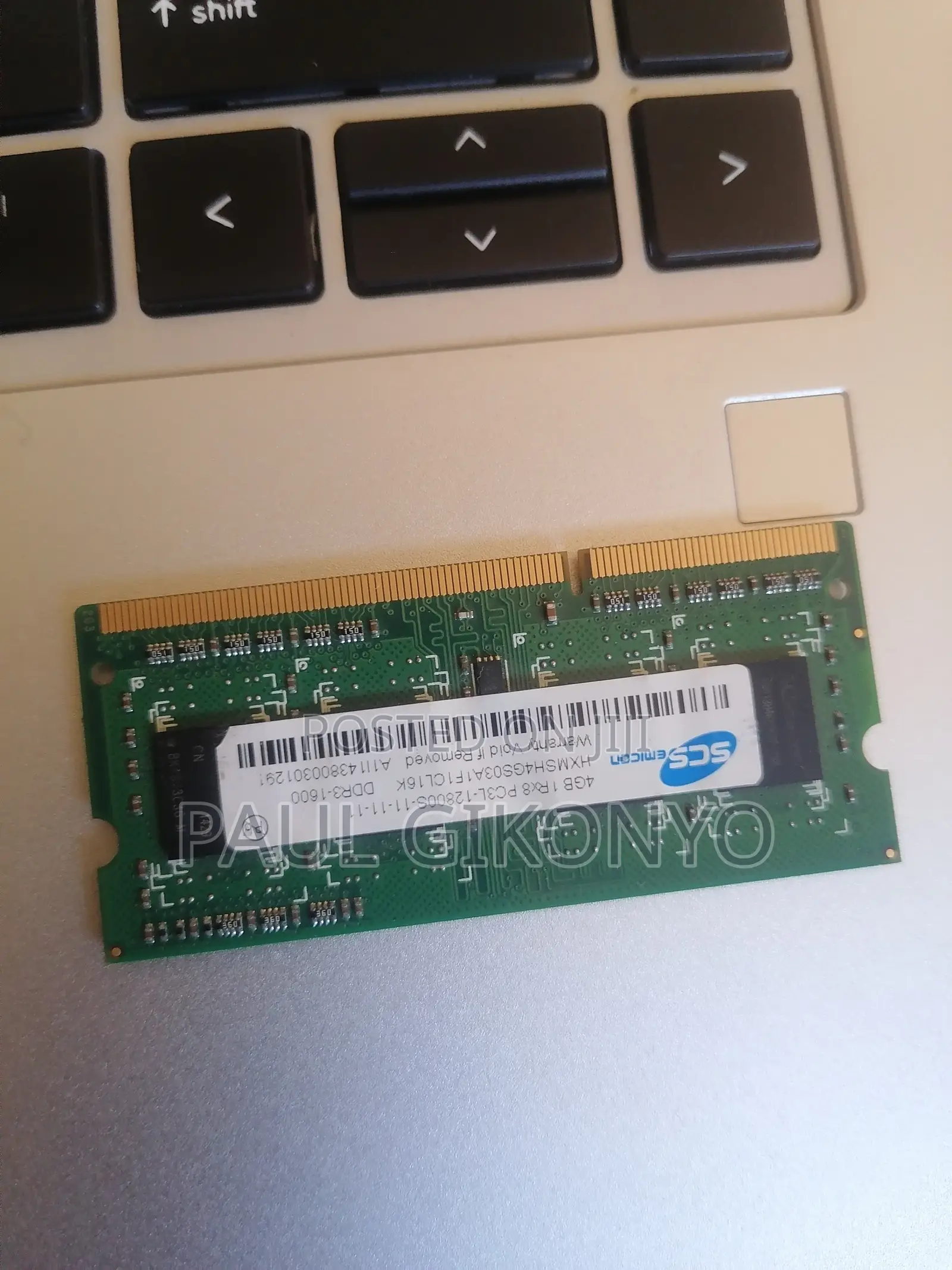RAM Pc3 2 Pieces