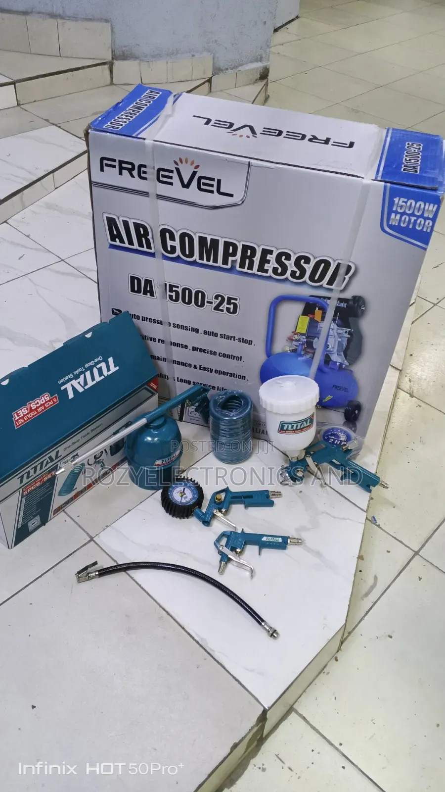 Air Compressor 25 L Complete Kits