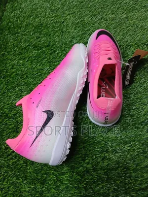 Nike Air Zoom Pink AtomKit Vapor VXII Turf Football Boots