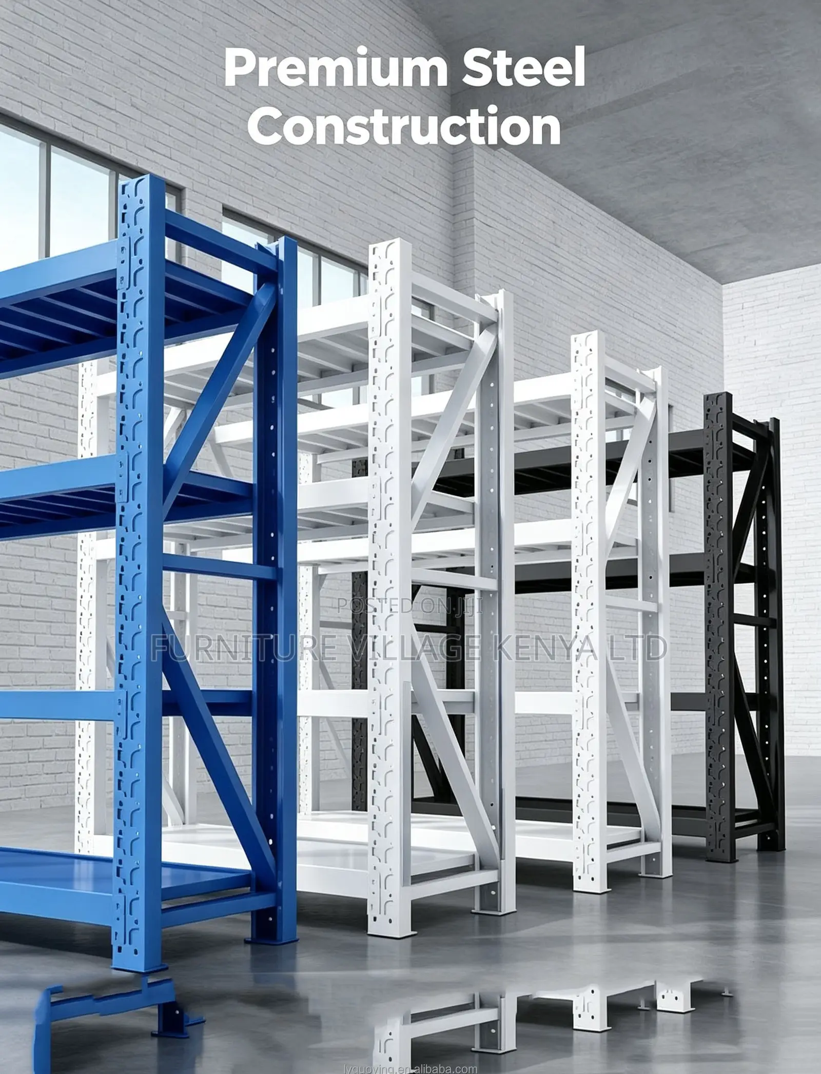 Rack; Open Heavy Duty Tools Rack for Storage