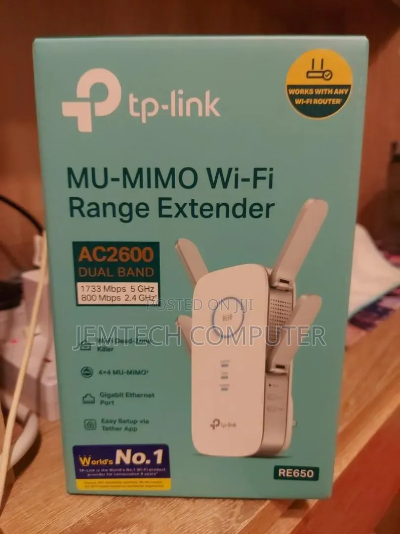 TP-Link AC2600 WiFi Extender(RE650), Dual Band WiFi Range Extender