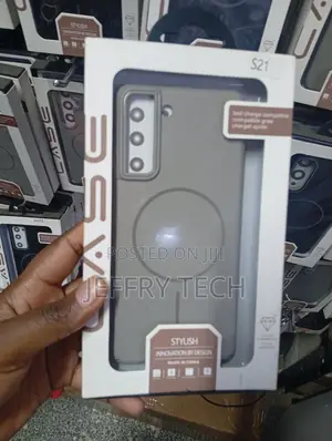 Gray Matte MagSafe Hard PC Phone Case for the Samsung Galaxy S21
