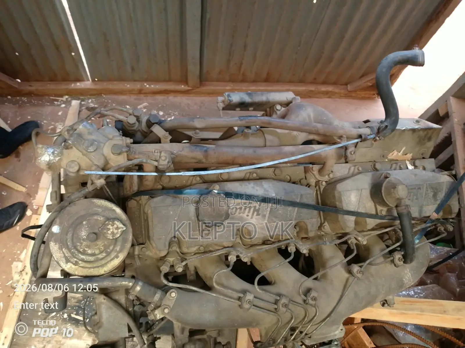 Hino Ho7 C 6-Cylinder Diesel Engine