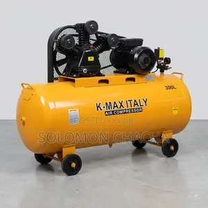 Kmax 300L Heavy-Duty Electric Air Compressor (4HP) With Triple Piston
