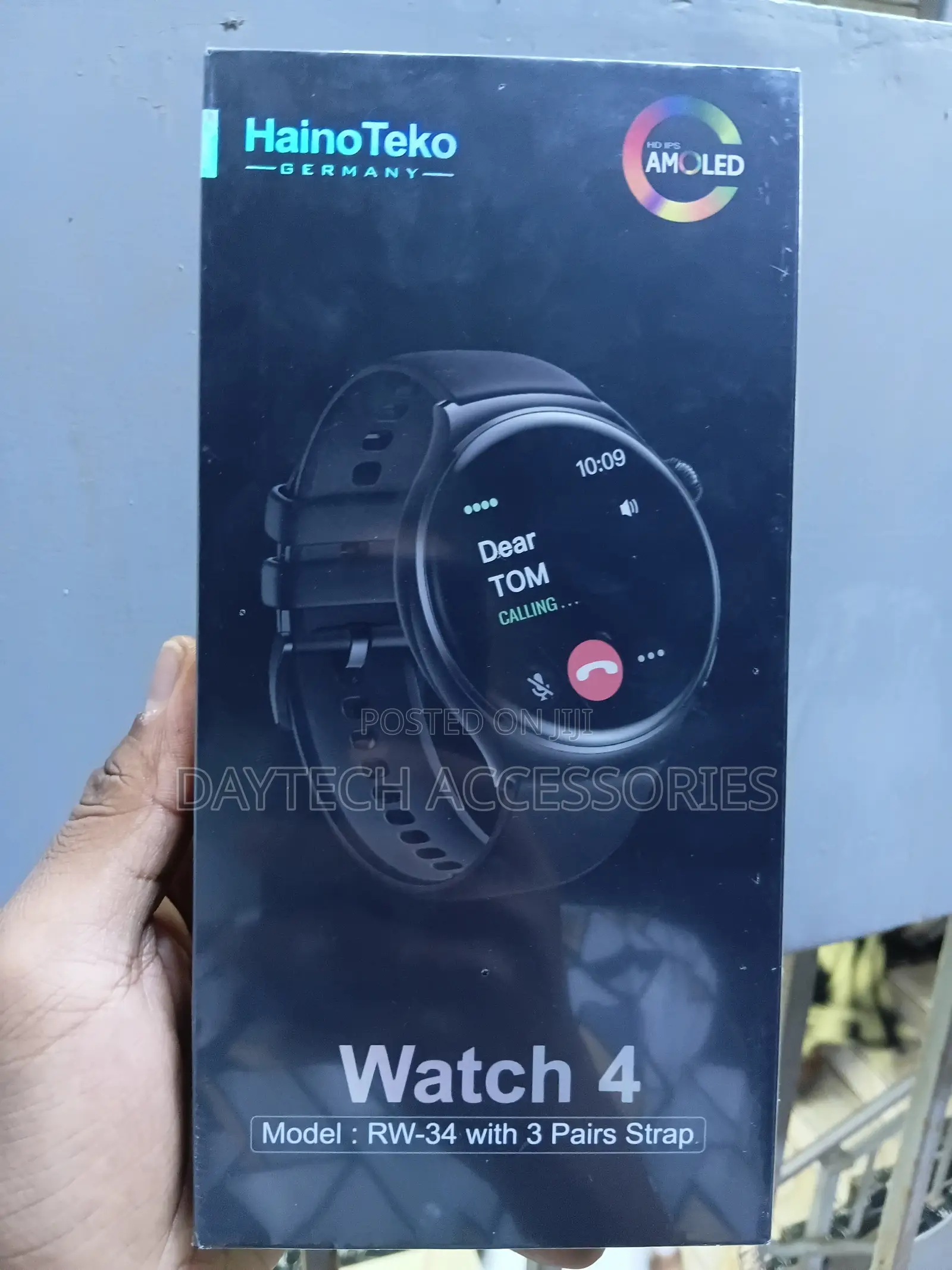 Haino Teko Watch 4 (Model: RW-34) Is a Round-Faced Smart Watch