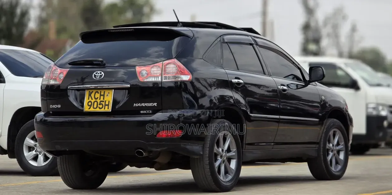 Toyota Harrier 2010 Black