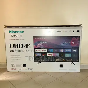 58" Hisense A6 Series UHD Smart TV
