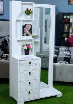 Dressing Vanity With Mirror Pay on Delivery 