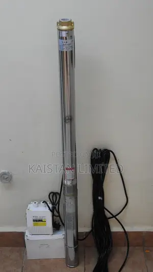 750W 1HP Borehole Submersible Water Pump – 1.25" Outlet | 126M Lift