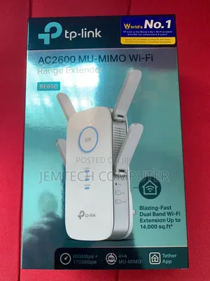 RE650 AC2600 TP-Link Wi-Fi Range Extender