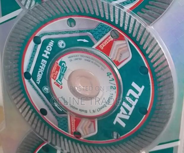 Total Diamond Disc for Cordless Angle Grinder