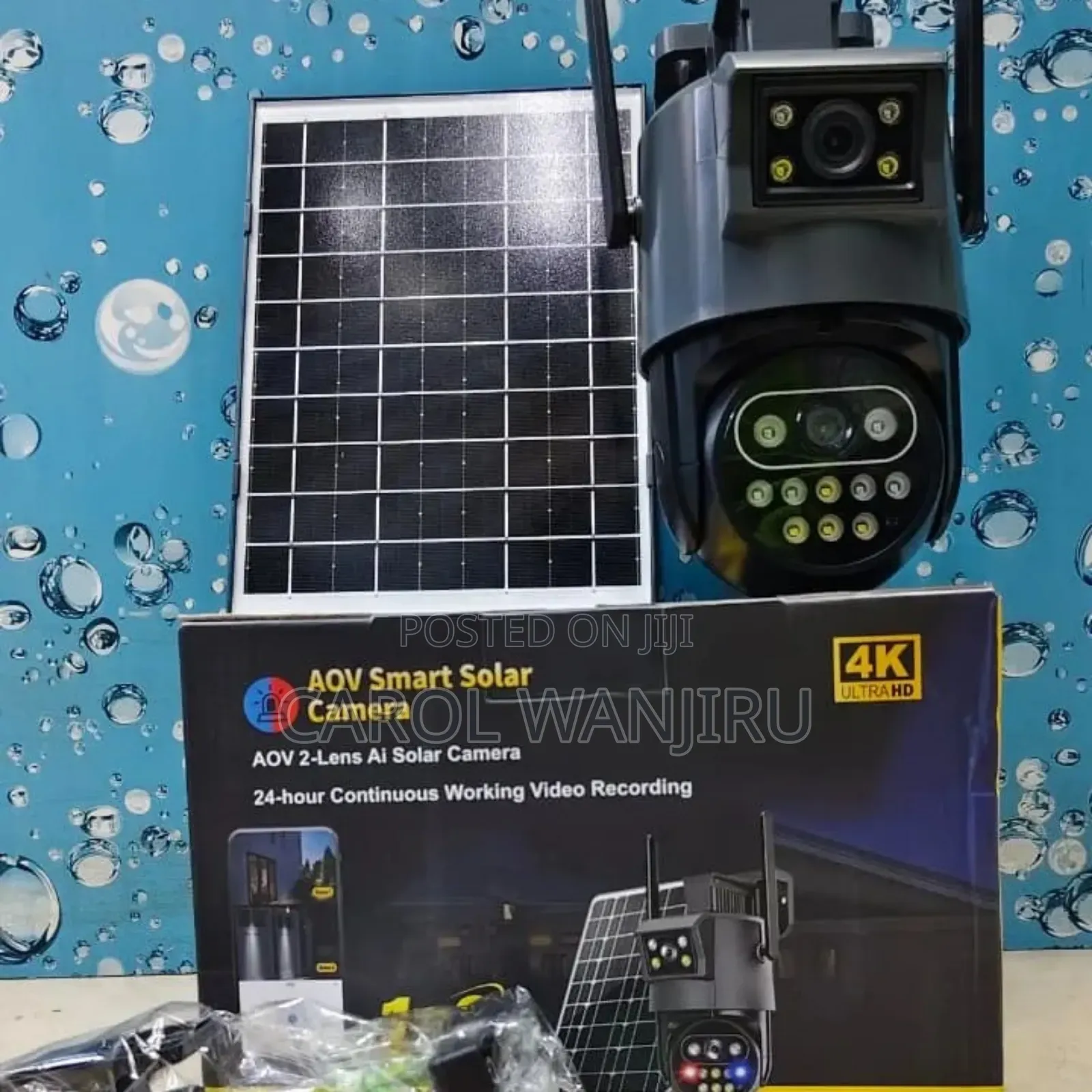 AOV 2- Lens Ai Smart Solar Camera With 4G and E-Sim/Ai Smart Camera