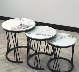 3 in 1smart Executive Pure Marble Table.