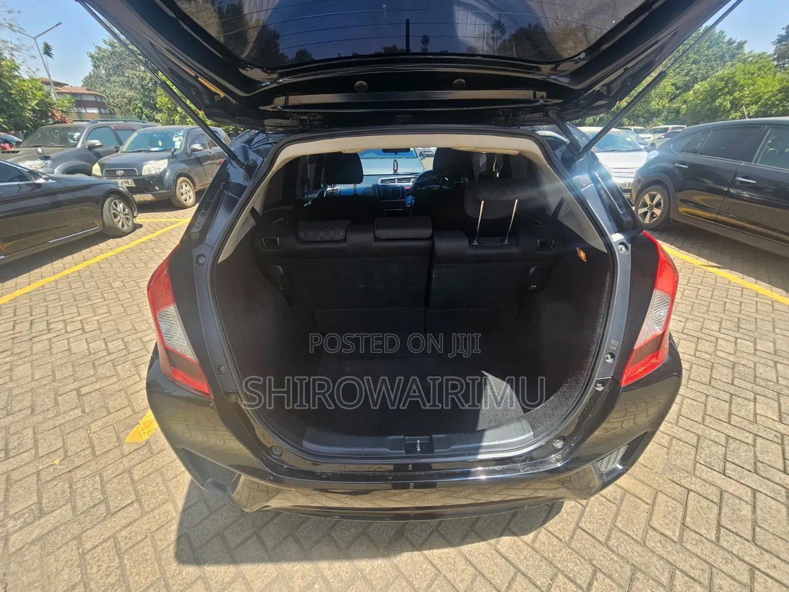 Honda Fit 2016 Matt Black