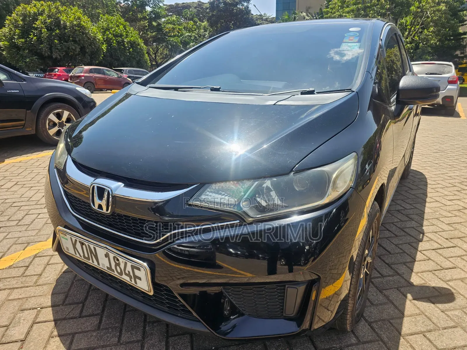 Honda Fit 2016 Matt Black