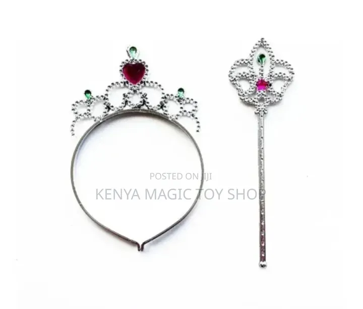 Silver Toned Plastic Tiara