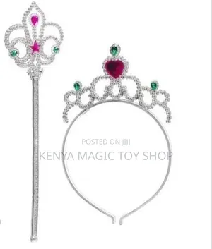 Silver Toned Plastic Tiara