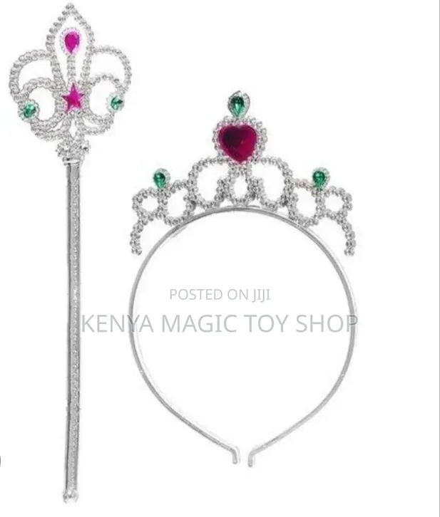 Silver Toned Plastic Tiara