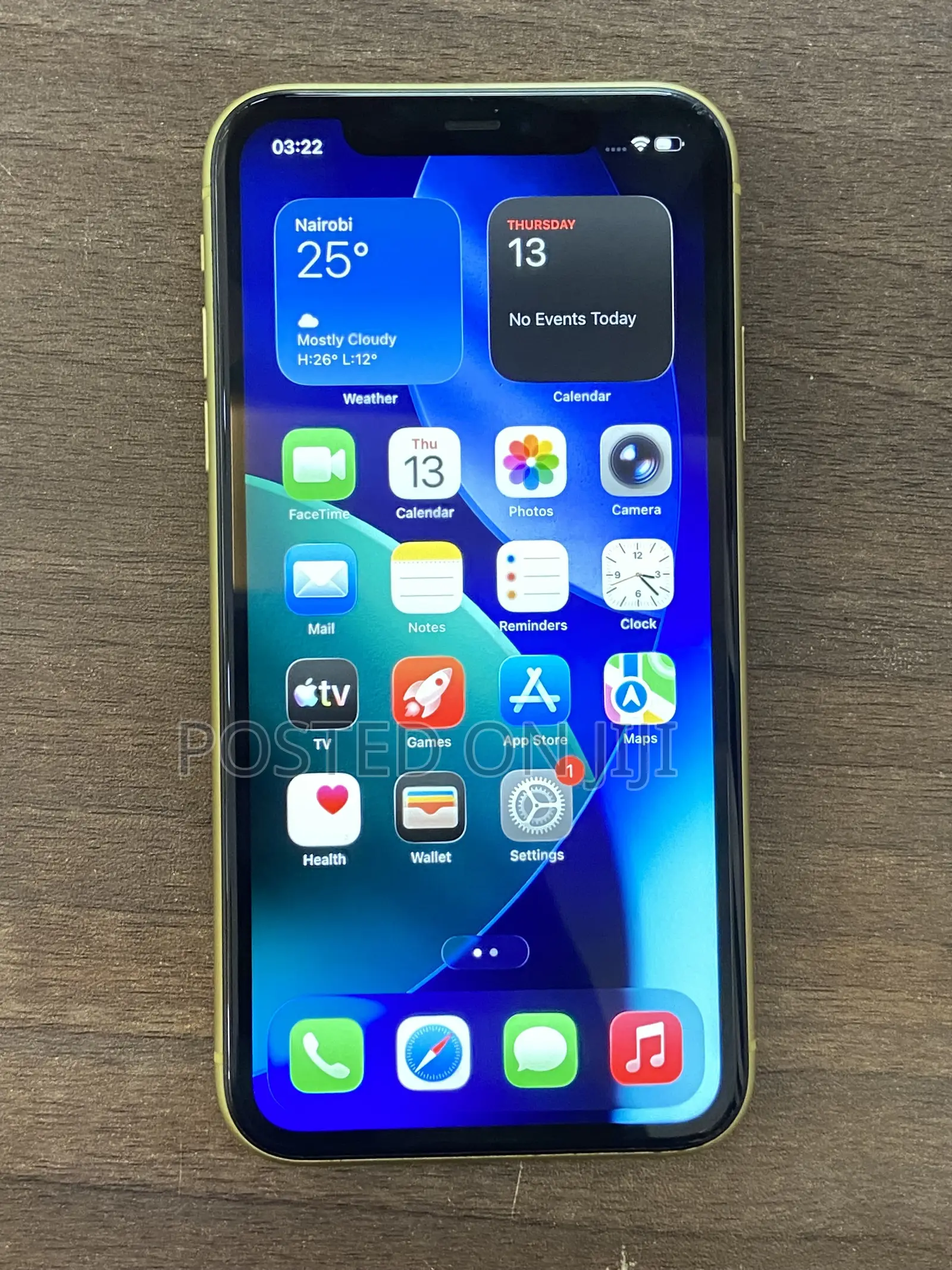 Apple iPhone 11 128 GB Yellow