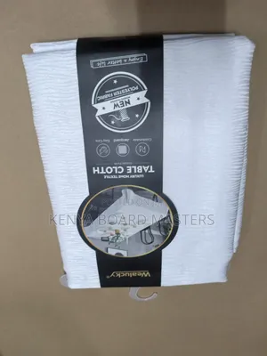 Water Proof White Table Cloth,