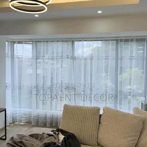 Plain White Window Sheers