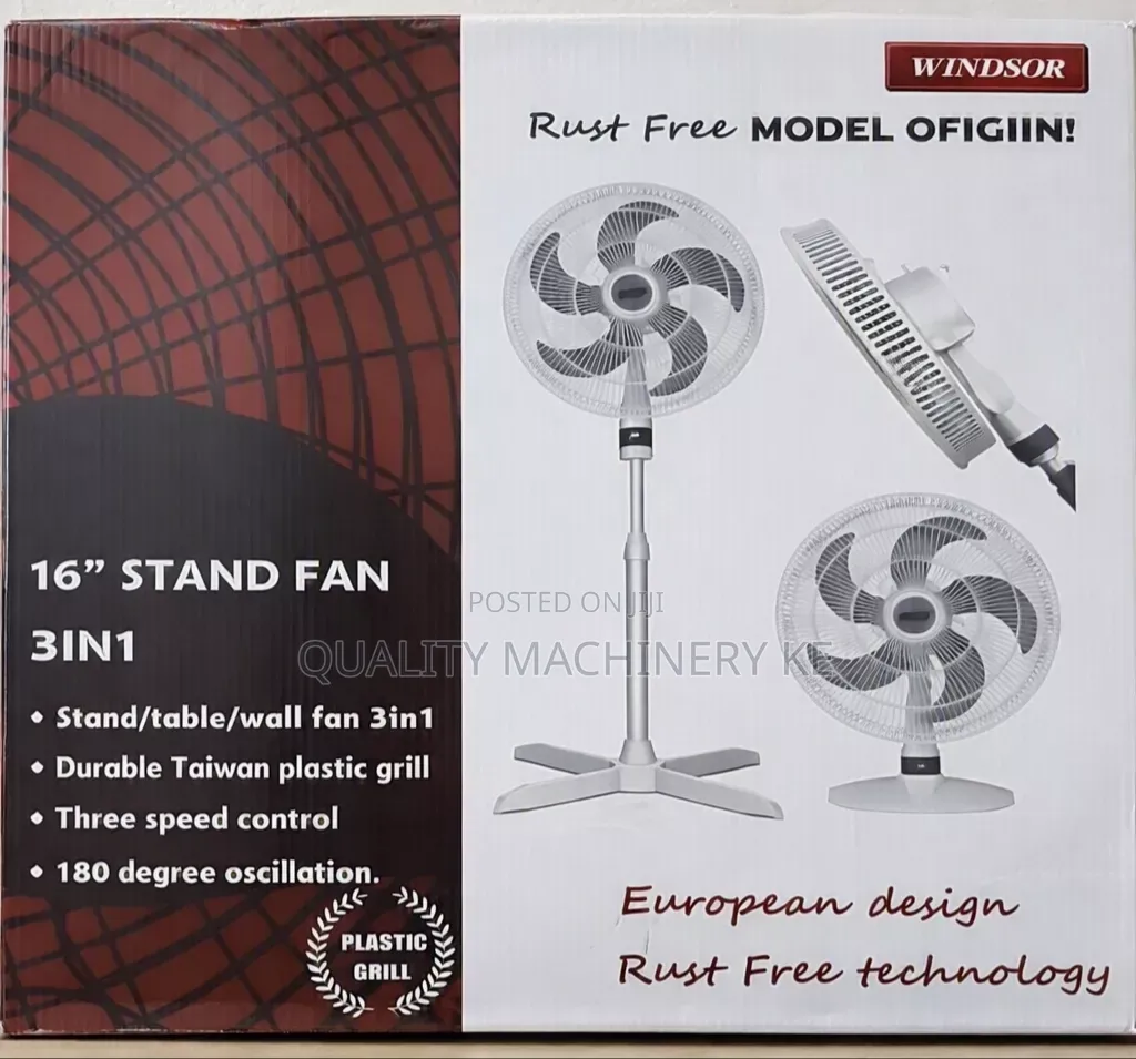 Strong and Efficient Airflow 3 in 1 Stand Fan