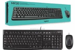 Logitech Combo USB-Keyboard +Mouse-Mk120