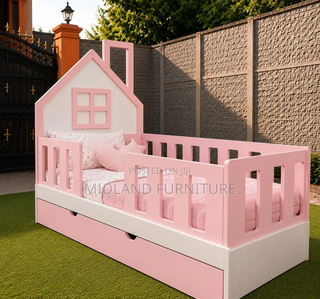 Playful Kids Bed With Underdrawer Available on Order