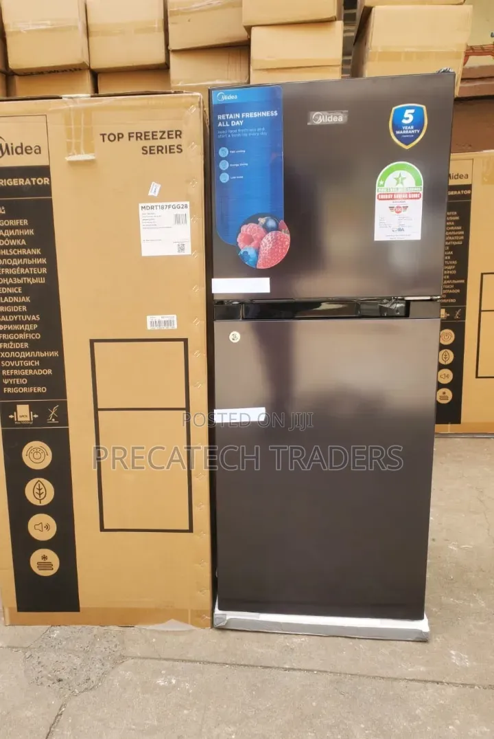 Midea 128 Litres Double Door Fridge