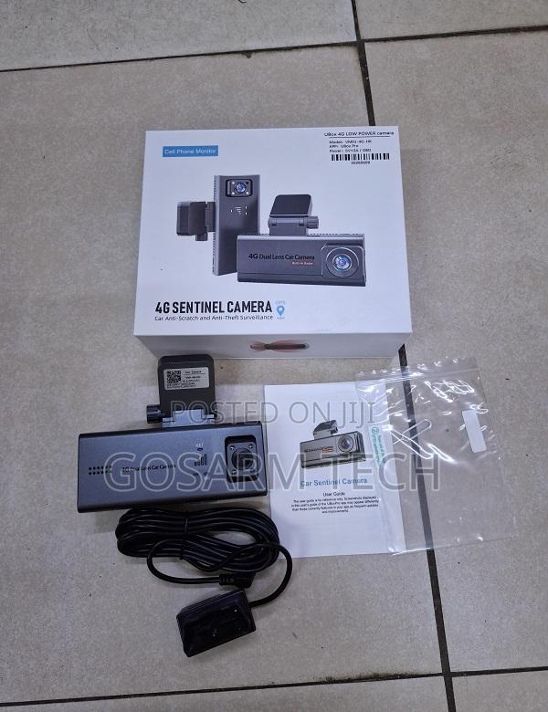 4G Car Security Camera Dual Lens Front Rear Dashcam With Mobile App