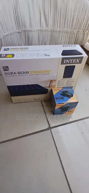 Intex Inflatable Air Mattress 4*6 – Comfortable Sleeping Bed