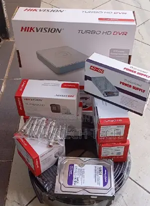 4 Channel Hikvision Home CCTV Kit | Complete Security Camera System