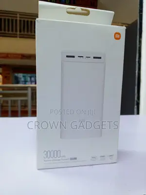 Mi 30000mAh Power Bank High Capacity Fast Charger