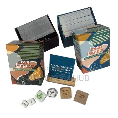 Love Lingual Card Game for Couples, an Interactive Conversation