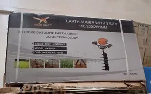 Reliable 4 Stroke Gasoline Earth Auger With 3 Bits