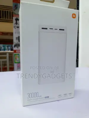 Mi 30,000mAh Portable Power Bank Fast Charging Battery