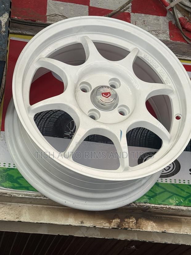 White Rims Size 15 Inch Rims Set