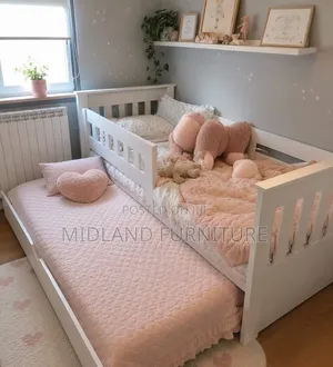 Children Bed With a Trundle Available on Order Pay on Delivery 