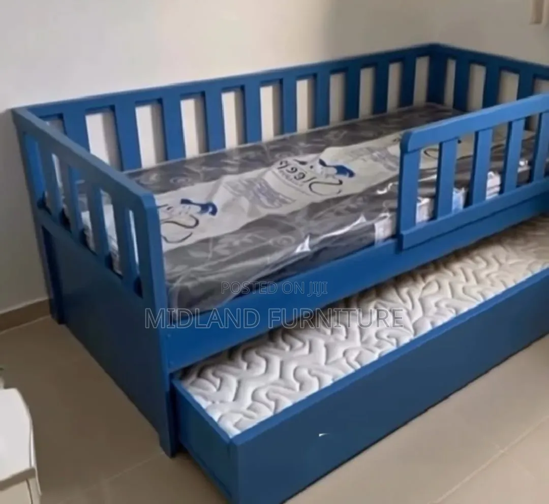 Children Bed With a Trundle Available on Order Pay on Delivery 