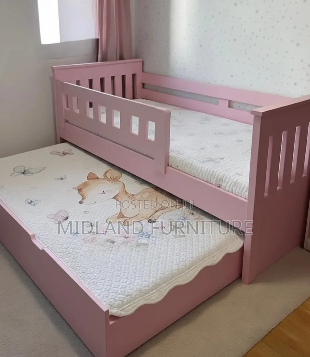 Children Bed With a Trundle Available on Order Pay on Delivery 