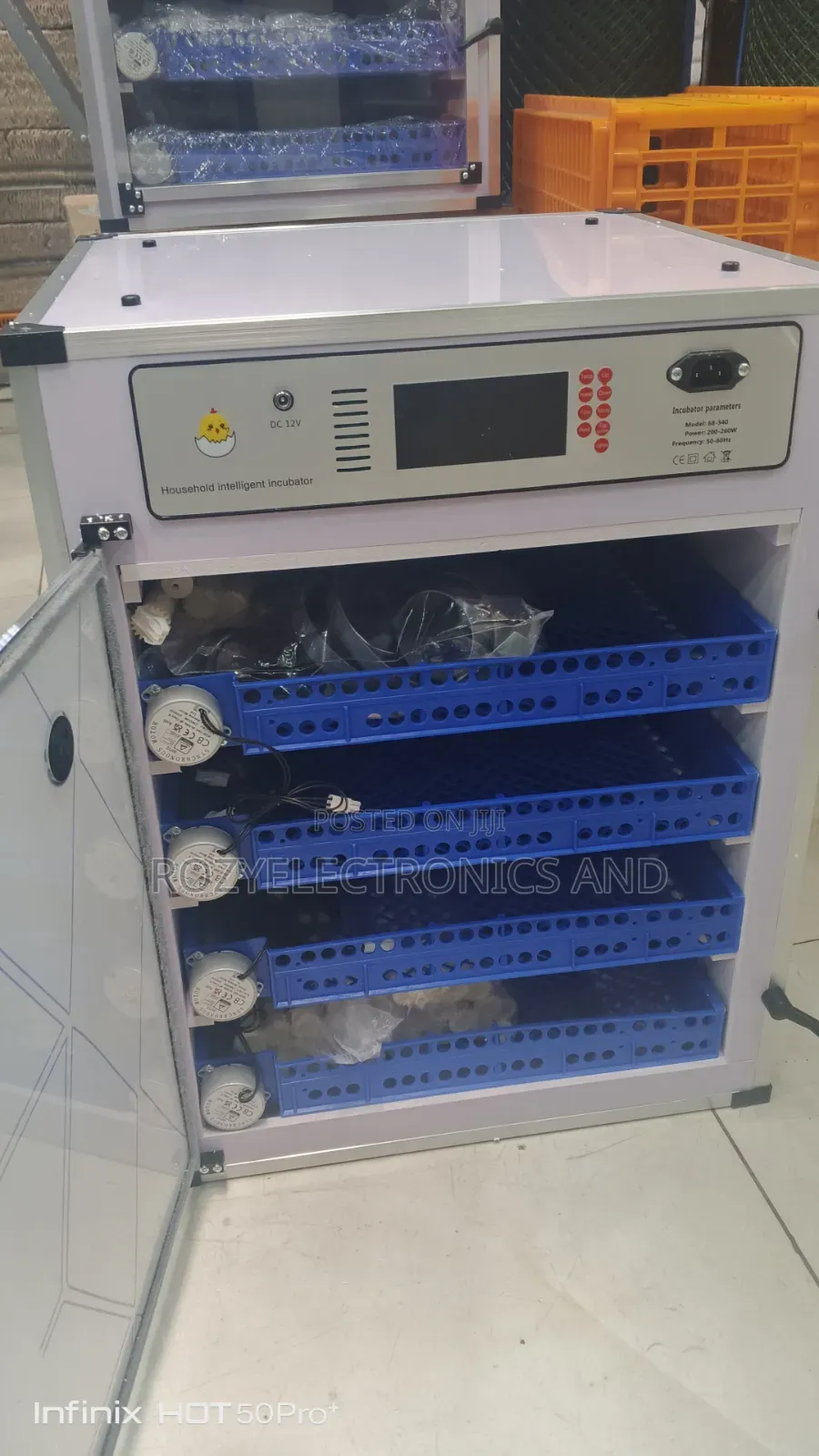 272 Eggs Incubator