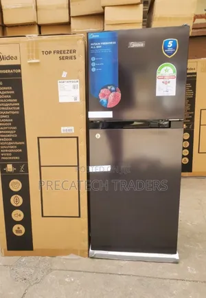 Midea 128L Double Door Fridge – Energy Efficient