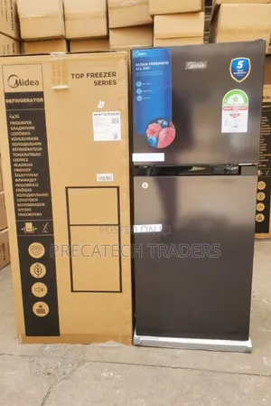 Midea 128L Double Door Fridge – Energy Efficient