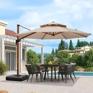 Outdoor Umbrella; Premium Patio Garden Umbrella for Outdoor Seats