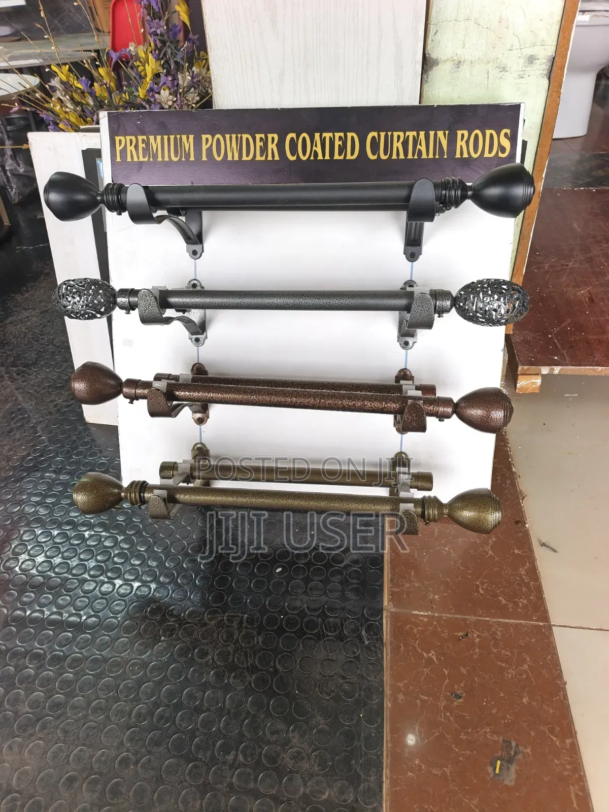 Powder Coated Curtain Rods