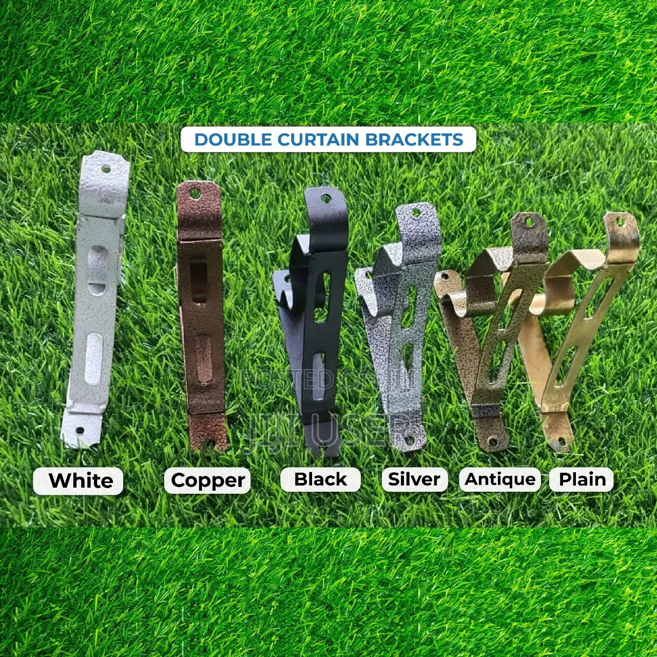 Powder Coated Curtain Rods